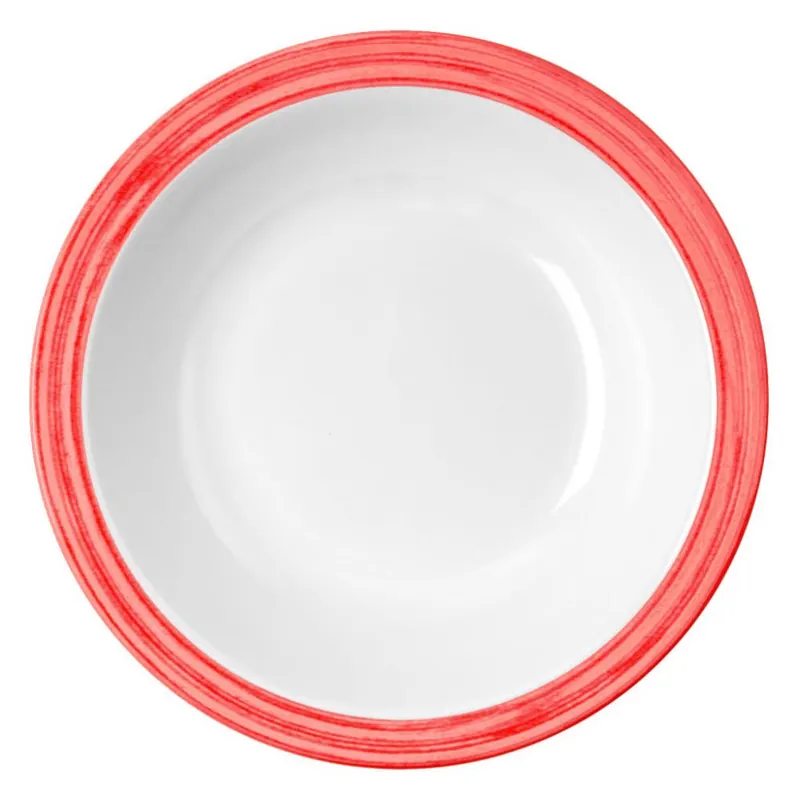 Echt Waca Suppenteller Melamin Bistro rot