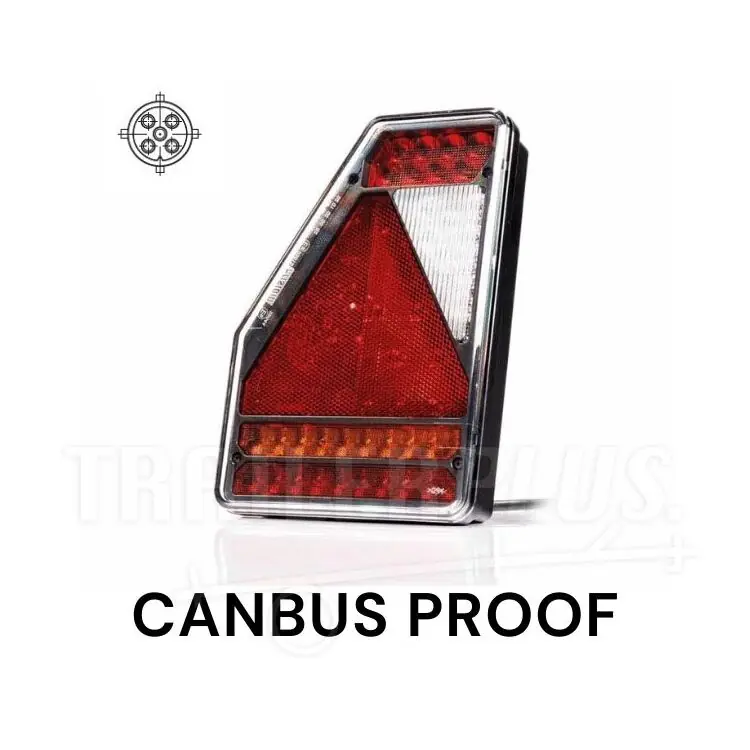 Fristom Rücklichtdreieck LED 210,6 x 146 x 49mm VC-3301B5CAN Neue Kollektion