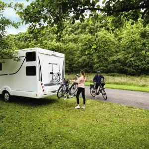 Zertifiziert Fahrradträger Thule Lift V16 Motor 12V f.2 Fahrräder bis 50kg