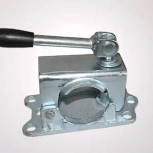 Abverkauf Klemmschelle, 48 mm, Guss, mit Klappknebel