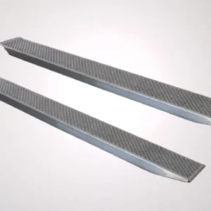 Neue Ware Auffahrrampen, gerade, Paar, 2500 x 260 mm, Aluminium