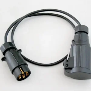 Anhänger Adapterkabel, 7 auf 13 polig, 80 cm lang Neu
