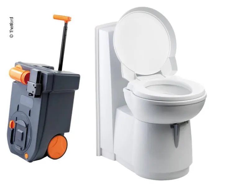 THETFORD Cassettentoilette C262-CWE elektrisch keramik, weiß Sonderaktion