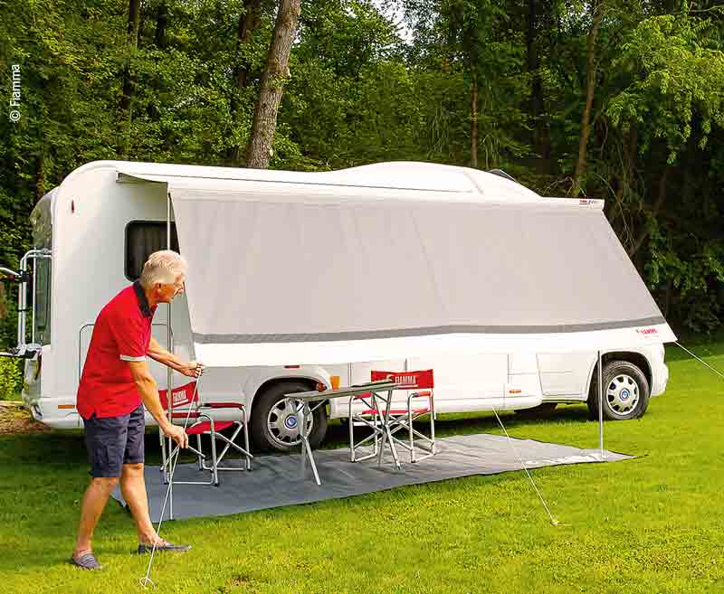 Top-Seller FIAMMA Sun + Rain Blocker 450 für FIAMMA F45, F80, F65 Breite über 450 cm, Teile-Nr. 07972-05-