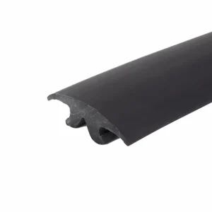 Abdeckprofil Airline-Schiene, Kunstst.flexibel,25m,schwarz,glatt30mm Versand Am Gleichen Tag