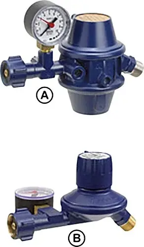 Begrenztes Angebot Zweiflaschenanlage GOK Caramatic BasicTwo 30mbar 1,5kg/h Komb.W x G 1/4 LH-KN