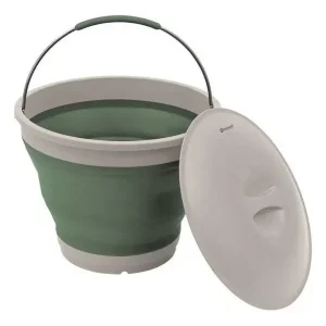 Finale Aktion Falteimer mit Deckel Outwell Collaps 7,5 l Fb. shadow green