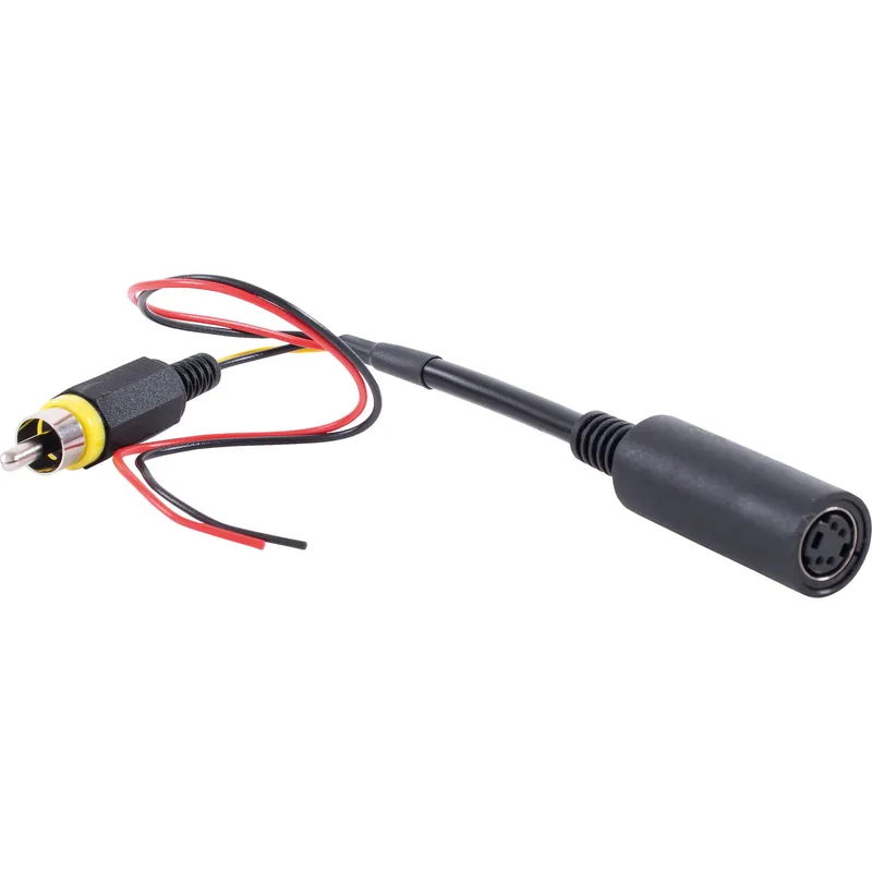 Adapter Monitor, 4-polige Kupplung auf Cinchstecker Schnäppchen
