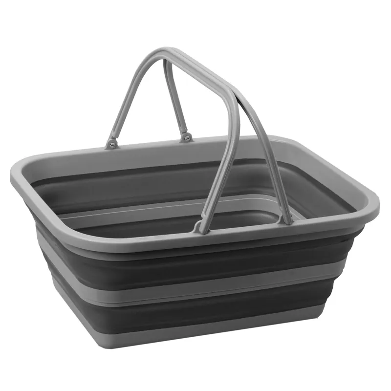 Aktuell Faltbare Waschschüssel Holdall, grau