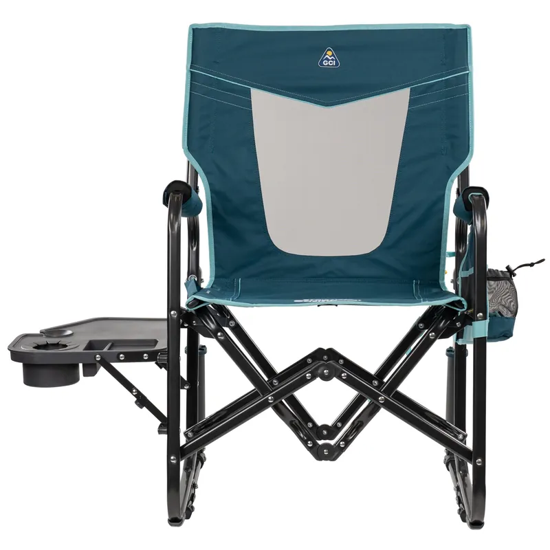 Camping-Schaukelstuhl Stowaway Rocker™ mit Tisch, blau Bestpreis