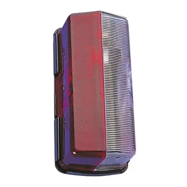 Super-Preis Seitenmarkierungsleuchte für Wohnmobil, 9 x 4 cm, Weiß, Rot, Wohnwagen, LKW, Serie 7