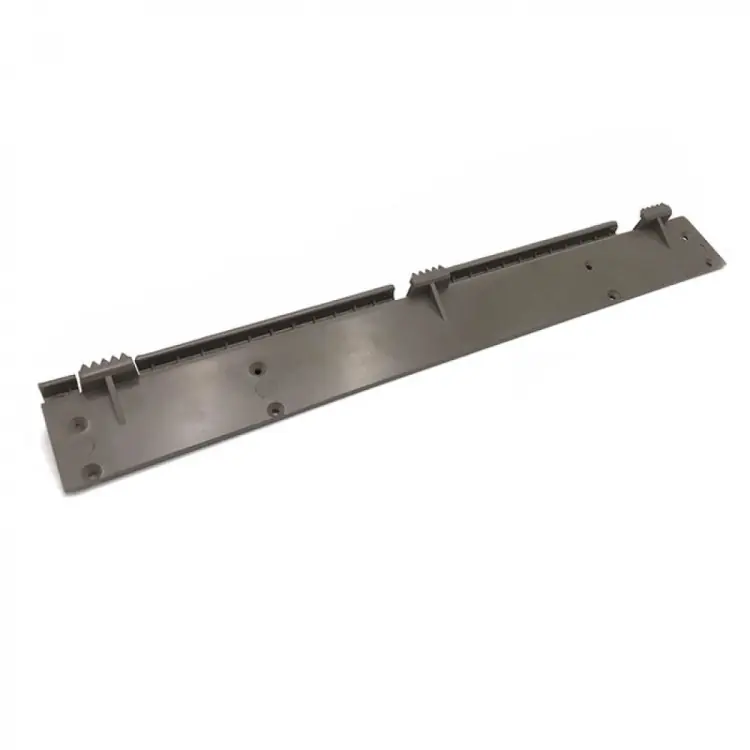 Sichere Zahlung Schiebetischhalterung aus grauem ABS, obere Wandführung 490 x 75 mm