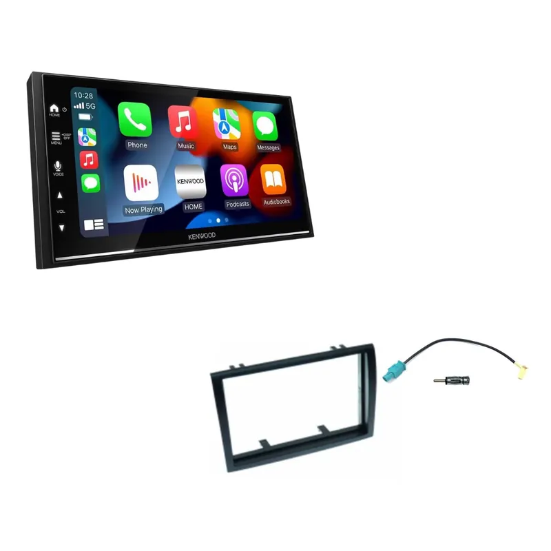 Ausverkauf KENWOOD DMX7722DABS inkl. Installations-Kit ohne LFB für Fiat Ducato Serie 7 ab Bj. 2014-2022