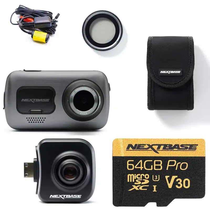 NEXTBASE Serie 2 622GW DashCam und Rückfahrkamera Komplett-Set 1.0 Finale Aktion