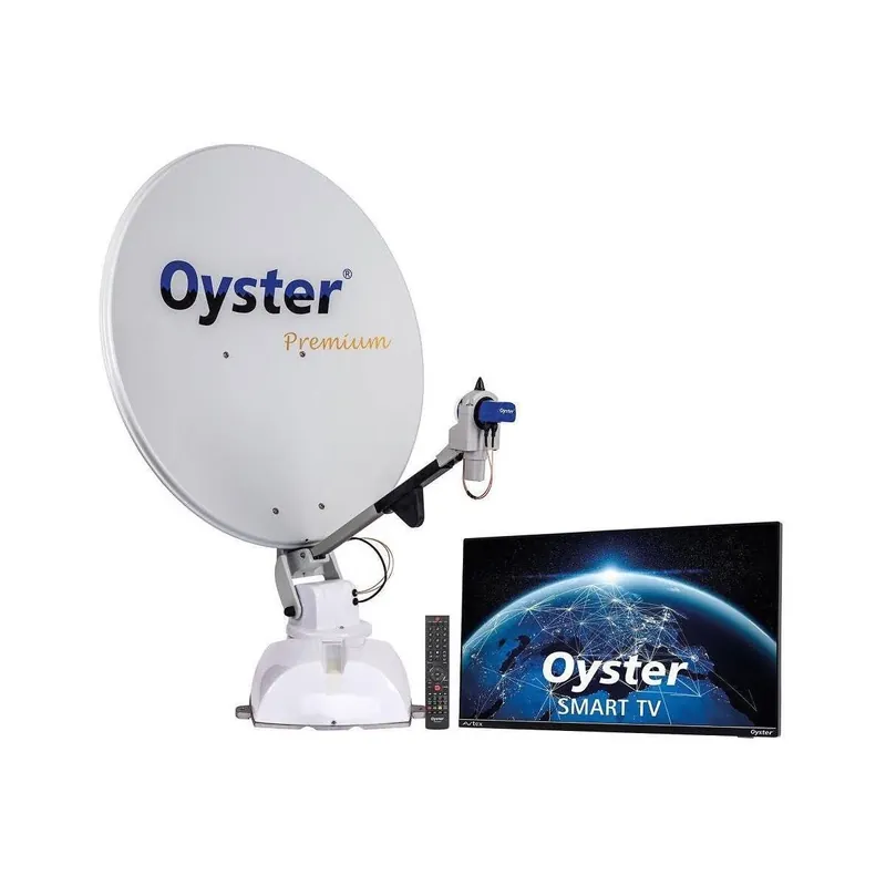 Preisknaller tHMEDIA Oyster 65 Premium SAT-Anlage Twin mit Oyster Smart TV 27" (69 cm)