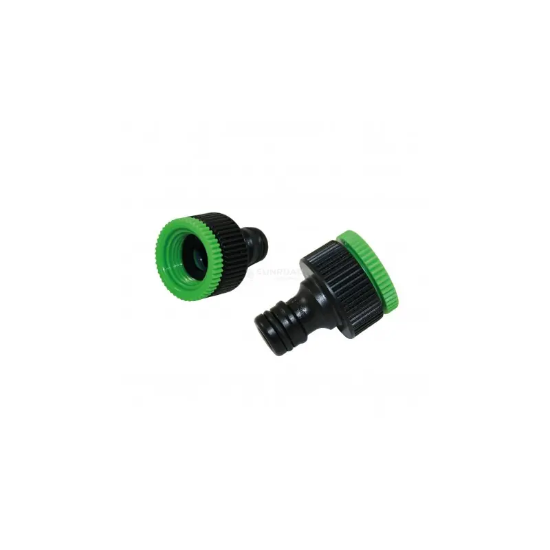 Attacco adattatore 3/4 - 1/2 pollice per rubinetto acqua liscio Geprüft