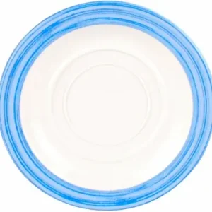 Waca Untertasse,"Family 4-Set Bistro", Variante Blau, 1 St. Neuheit
