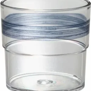 Waca Trinkglas, "Bistro", Variante blau, 1 St. Beliebt