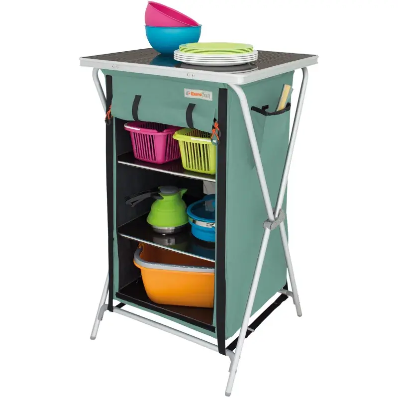 Angebot Campingschrank, hellgrün, Aubenas