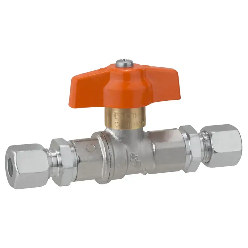 Ausverkauf Kugelhahn Gas PS 5 – 20 bar, bds. RVS 8