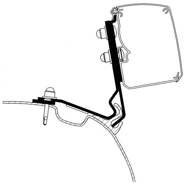 Adapter für Citröen Holidays Pack Max für Thule 3200 Markisen Markenware