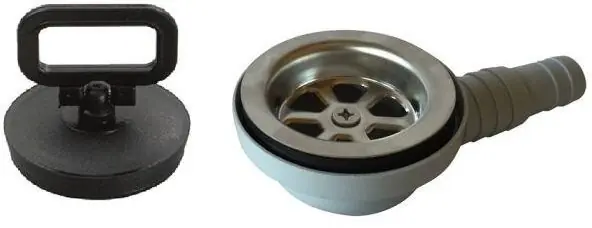 Nur Heute Abgewinkelter Auslass Dose LP1800 Durchmesser 20/25 mm
