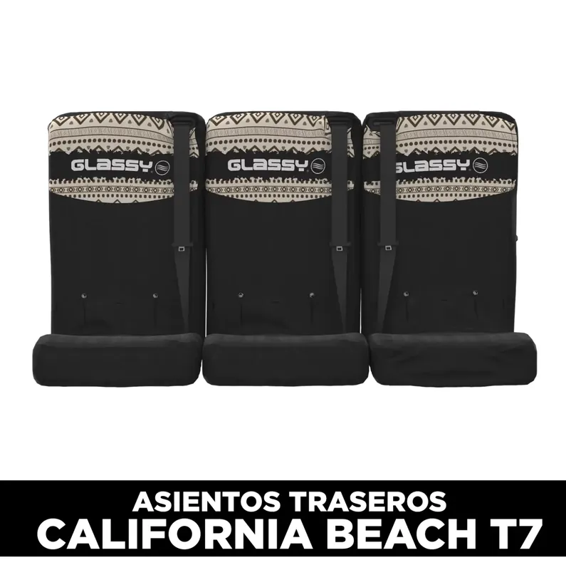 Preis Gesenkt Dreifache hintere Sitzbankabdeckung GLASSY California Beach T7 Nordic