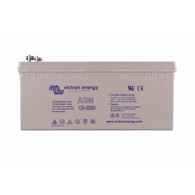12V/240Ah AGM Deep Cycle (M8) Victron Batterie Preisreduziert