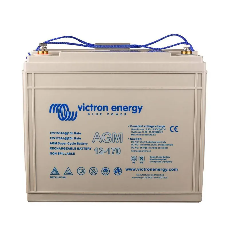12V/170Ah AGM Super Cycle (M8) Victron-Batterie Preisknaller